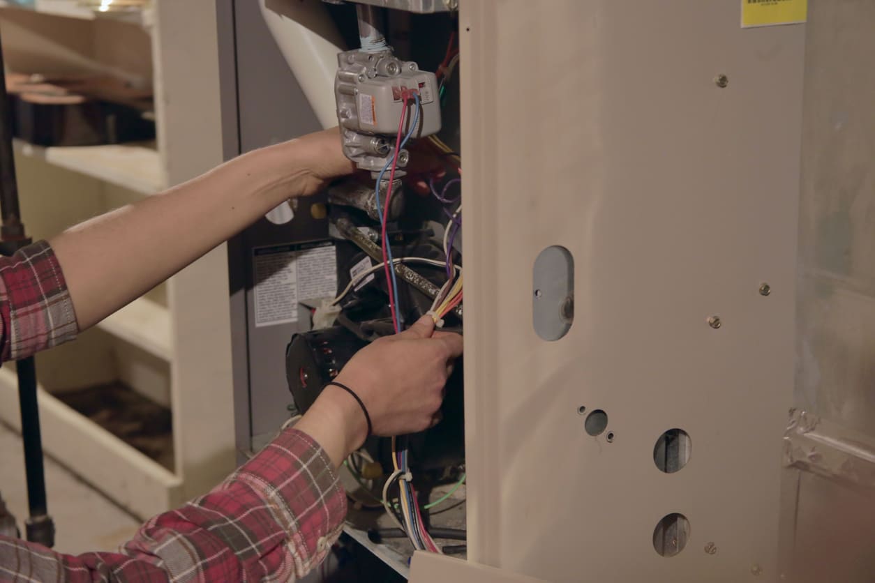 Heating system furnace repair experts in Levittown